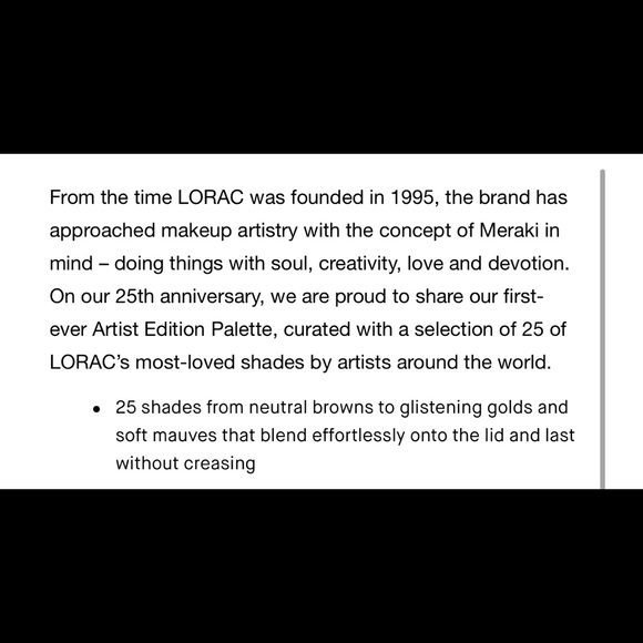 ✨ LORAC PRO Palette Artist Edition Meraki - Picture 14 of 15